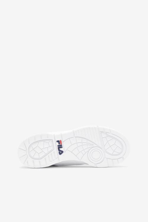 Fila Lnx-100 Naisten Tennarit Valkoinen Laivastonsininen Punainen | Fila762XB