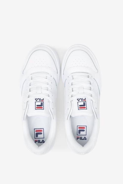 Fila Lnx-100 Naisten Tennarit Valkoinen Laivastonsininen Punainen | Fila762XB