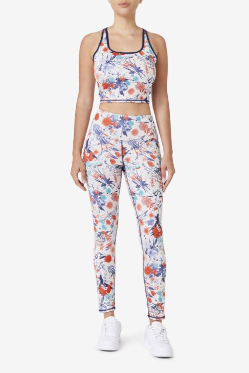 Fila Lucille Reversible Naisten Leggingsit Laivastonsininen | Fila746MG