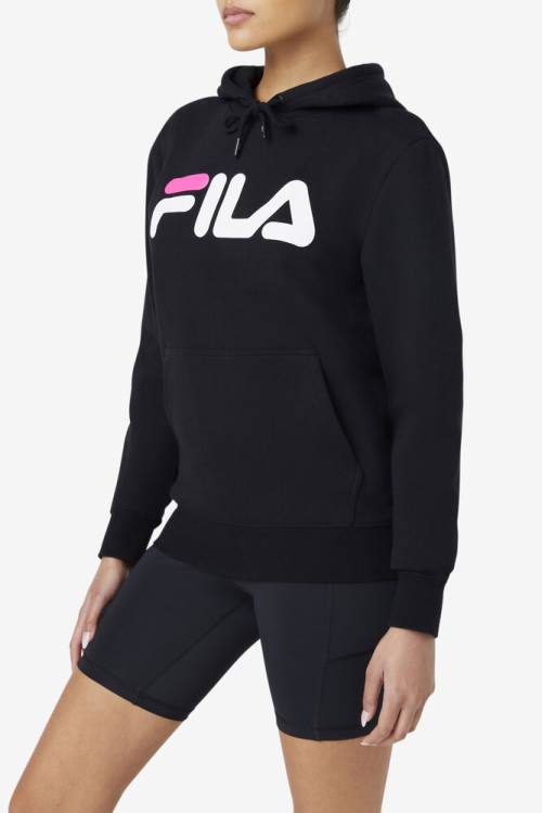 Fila Lucy Naisten Huppari Mustat Valkoinen Pinkki | Fila615TX