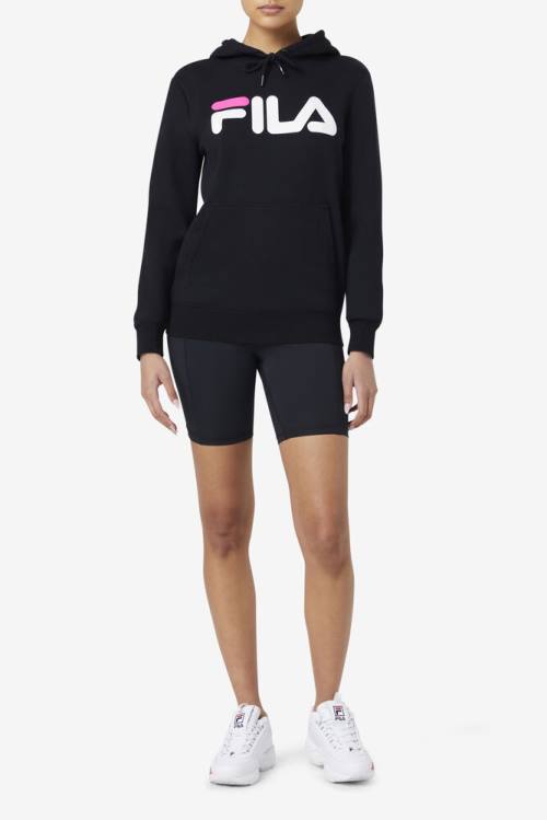 Fila Lucy Naisten Huppari Mustat Valkoinen Pinkki | Fila615TX