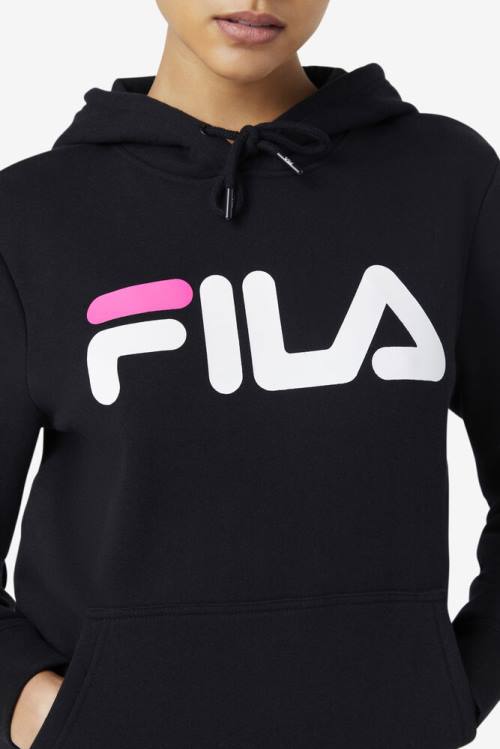 Fila Lucy Naisten Huppari Mustat Valkoinen Pinkki | Fila615TX