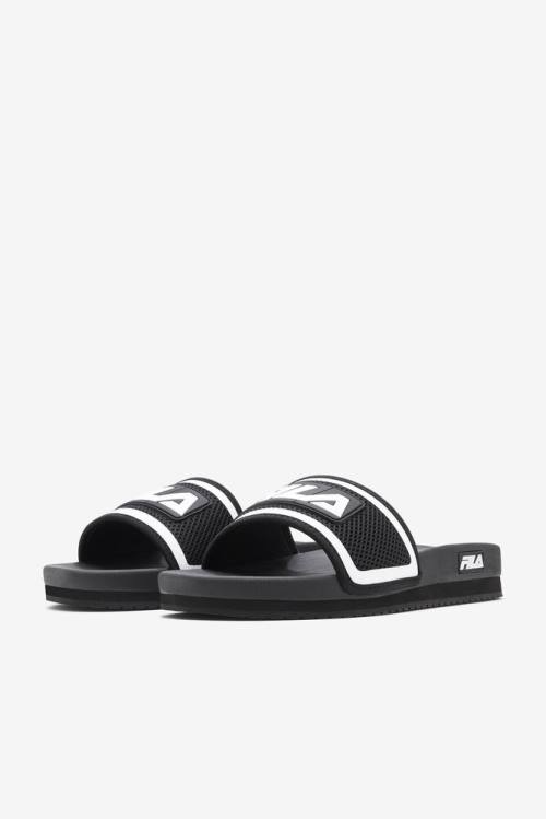 Fila Lunar Miesten Rantasandaalit Mustat Valkoinen | Fila250YS