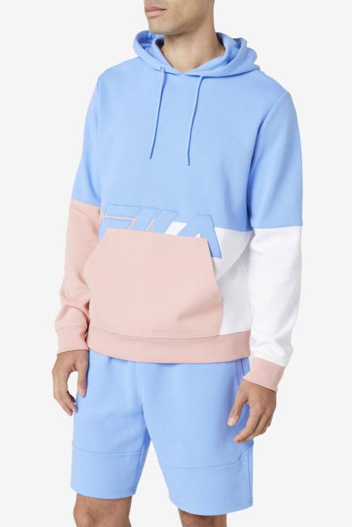 Fila Madu Miesten Huppari Sininen Koralli Harmaat | Fila910FV
