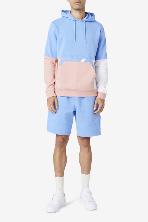 Fila Madu Miesten Huppari Sininen Koralli Harmaat | Fila910FV