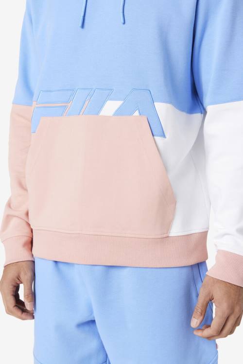 Fila Madu Miesten Huppari Sininen Koralli Harmaat | Fila910FV