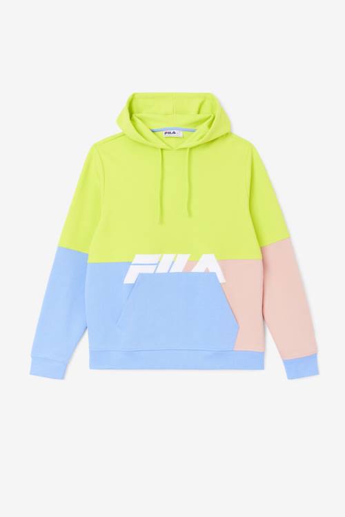 Fila Madu Miesten Huppari Vaaleanvihreä Sininen Koralli | Fila924ZJ