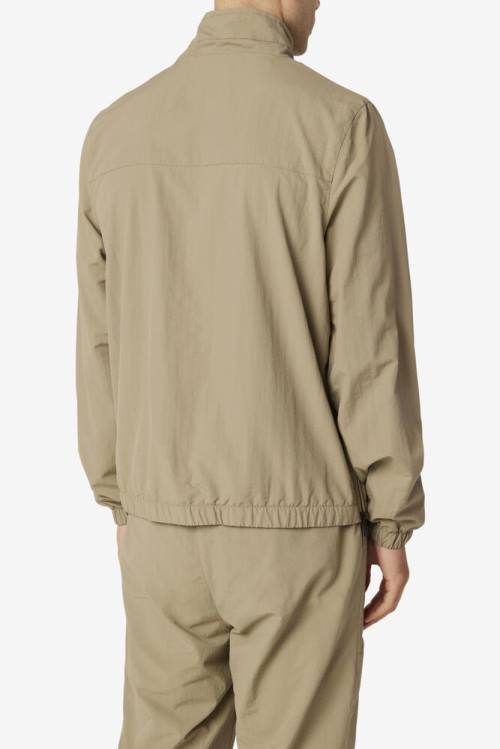 Fila Magnus 1/4 Zip Track Miesten Takki Vihreä | Fila379ZF