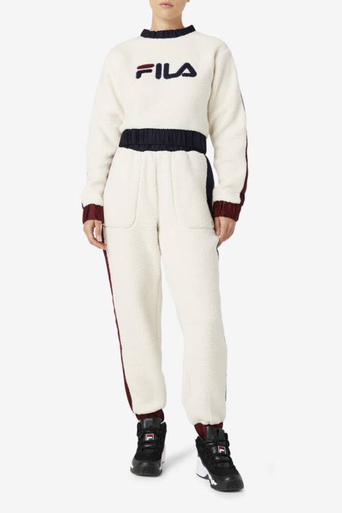 Fila Malia Jogger Naisten Housut Laivastonsininen Ruskea | Fila189ZL