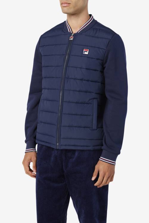 Fila Marco Puffer Miesten Takki Laivastonsininen | Fila964LC