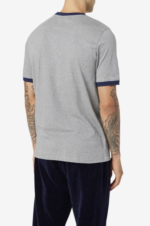 Fila Marconi Ringer Tee Miesten T Paidat Laivastonsininen | Fila649ZQ