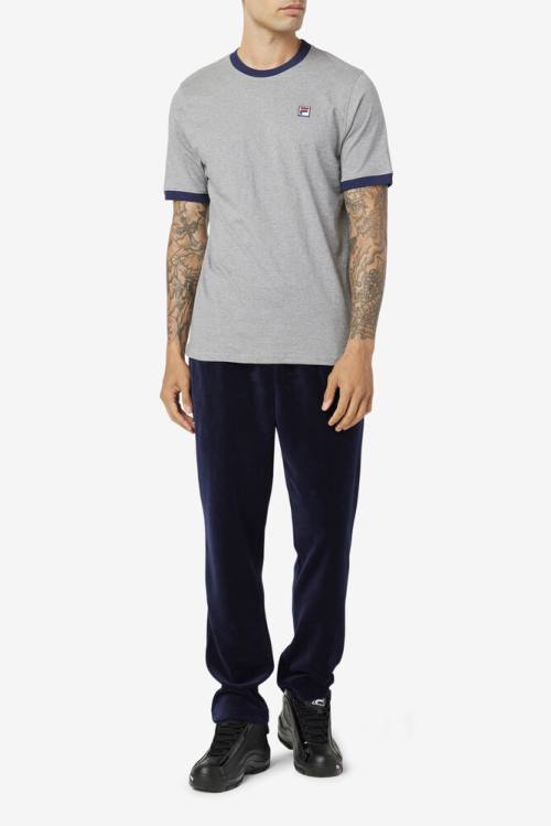 Fila Marconi Ringer Tee Miesten T Paidat Laivastonsininen | Fila649ZQ