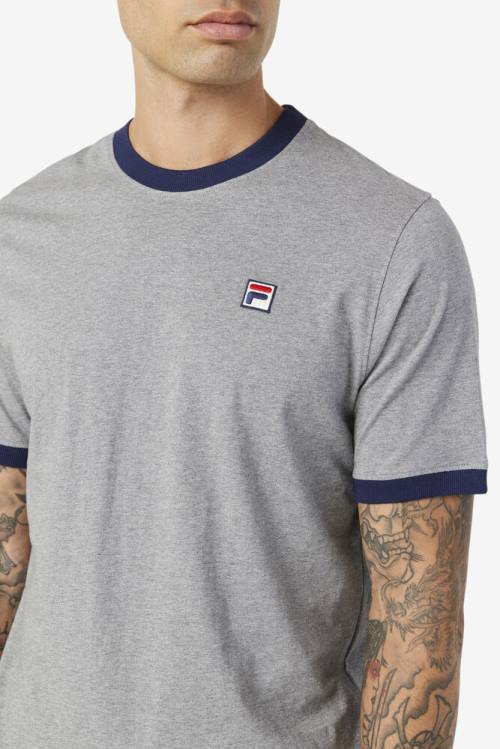 Fila Marconi Ringer Tee Miesten T Paidat Laivastonsininen | Fila649ZQ
