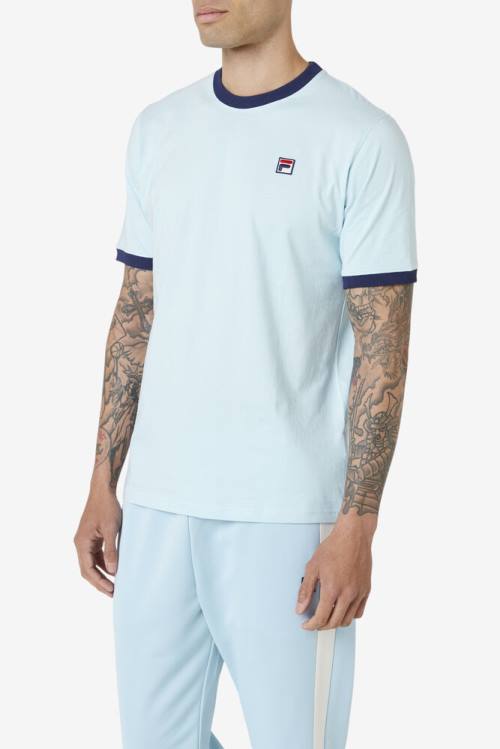 Fila Marconi Ringer Tee Miesten T Paidat Sininen Laivastonsininen | Fila792EC