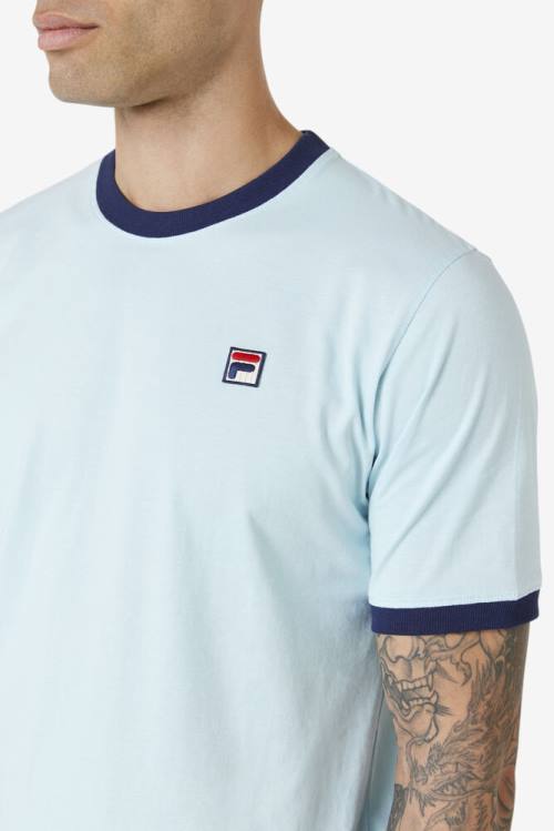 Fila Marconi Ringer Tee Miesten T Paidat Sininen Laivastonsininen | Fila792EC