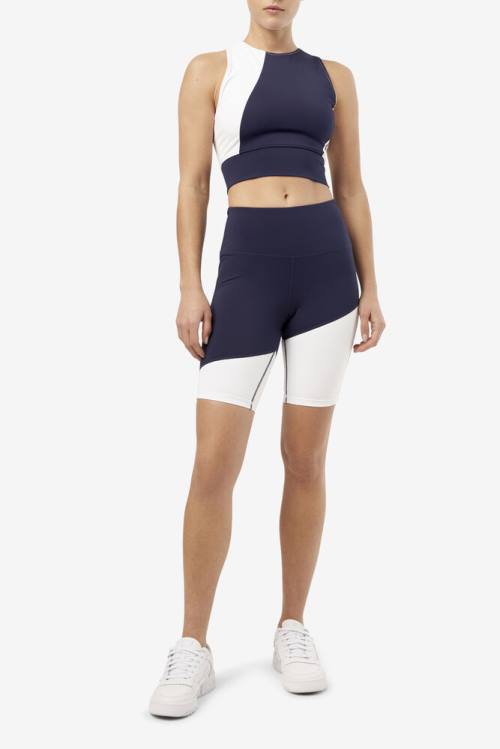 Fila Marley Bike Naisten Shortsit Laivastonsininen | Fila124MH