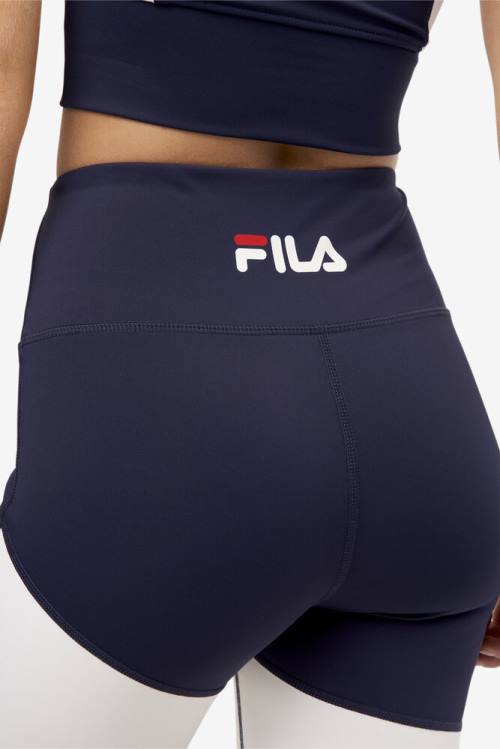 Fila Marley Bike Naisten Shortsit Laivastonsininen | Fila124MH