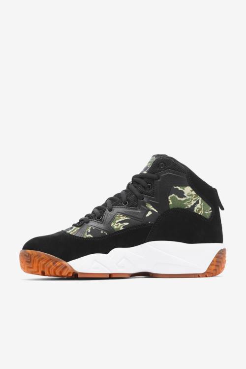 Fila Mb Camo Miesten Tennarit Mustat Valkoinen | Fila960FO