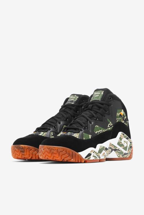 Fila Mb Camo Miesten Tennarit Mustat Valkoinen | Fila960FO