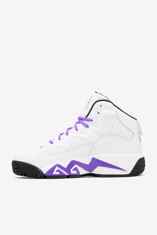 Fila Mb Chenille Miesten Tennarit Valkoinen Violetit | Fila592DA