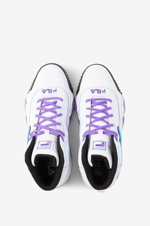 Fila Mb Chenille Miesten Tennarit Valkoinen Violetit | Fila592DA