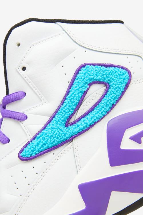 Fila Mb Chenille Miesten Tennarit Valkoinen Violetit | Fila592DA