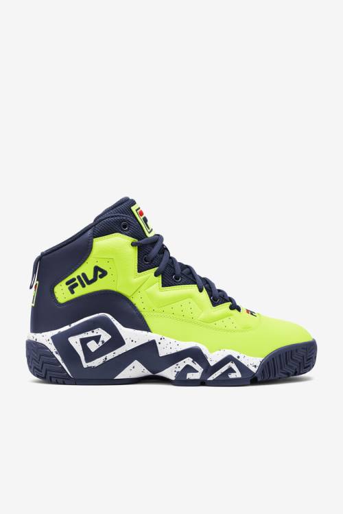 Fila Mb Miesten Tennarit Keltainen Laivastonsininen Valkoinen | Fila601BV