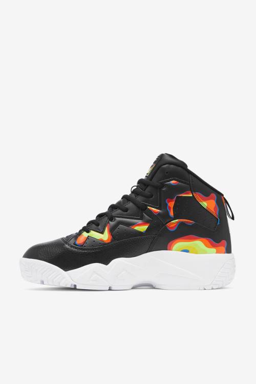Fila Mb Miesten Tennarit Mustat Punainen Oranssi Punainen | Fila761FT