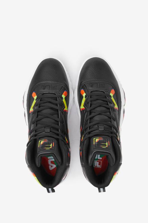Fila Mb Miesten Tennarit Mustat Punainen Oranssi Punainen | Fila761FT