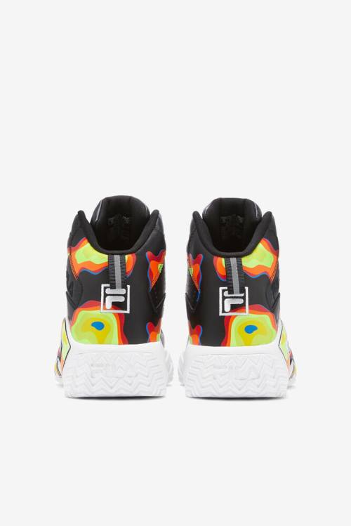 Fila Mb Miesten Tennarit Mustat Punainen Oranssi Punainen | Fila761FT