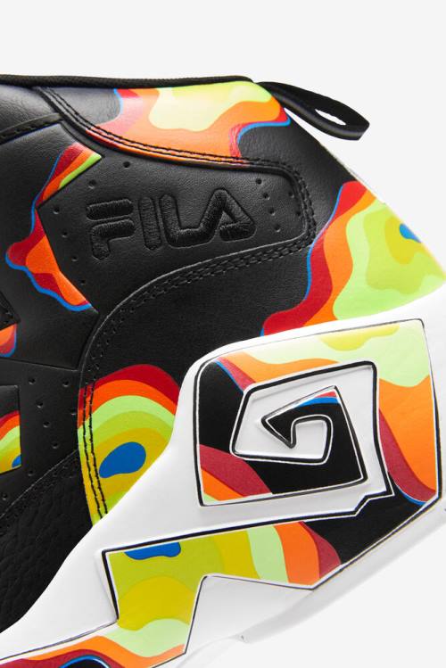 Fila Mb Miesten Tennarit Mustat Punainen Oranssi Punainen | Fila761FT