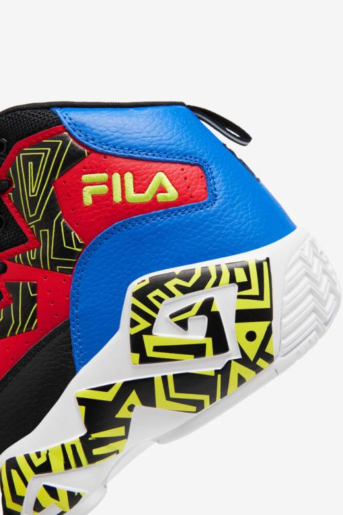 Fila Mb Miesten Tennarit Mustat Sininen Punainen | Fila574SK