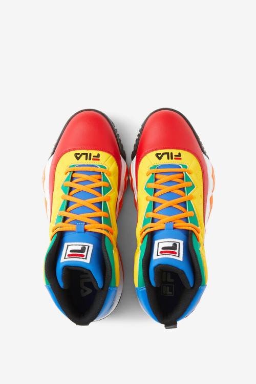 Fila Mb Miesten Tennarit Punainen Kuninkaallinen Sininen Sininen Sitruuna | Fila295NX