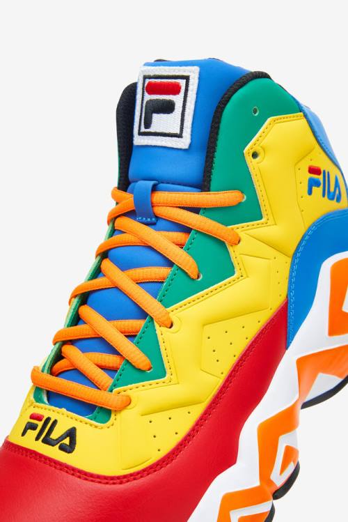 Fila Mb Miesten Tennarit Punainen Kuninkaallinen Sininen Sininen Sitruuna | Fila295NX