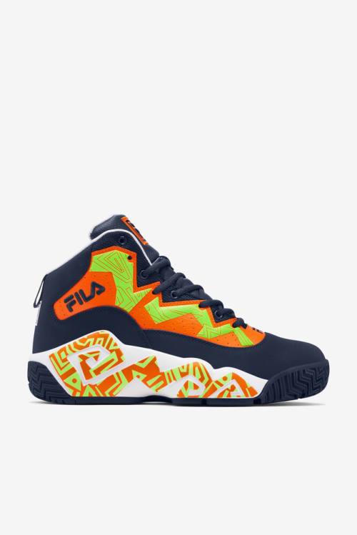 Fila Mb Miesten Tennarit Sininen Punainen Oranssi Valkoinen | Fila831FS