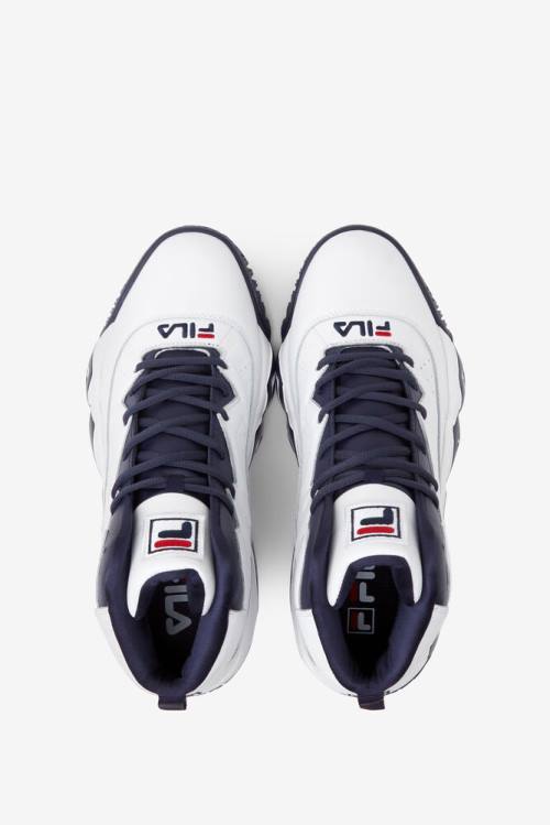 Fila Mb Miesten Tennarit Valkoinen Laivastonsininen Punainen | Fila320FH