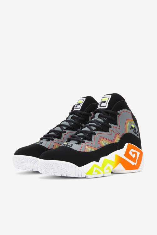 Fila Mb Stitch Miesten Tennarit Mustat Oranssi | Fila583IS