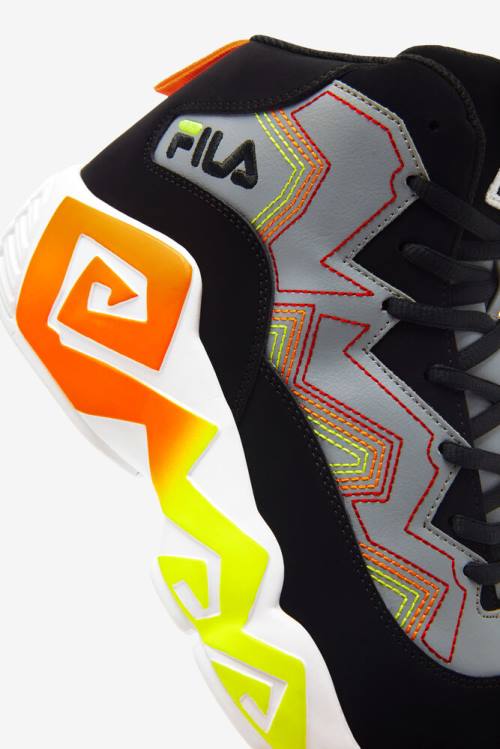 Fila Mb Stitch Miesten Tennarit Mustat Oranssi | Fila583IS