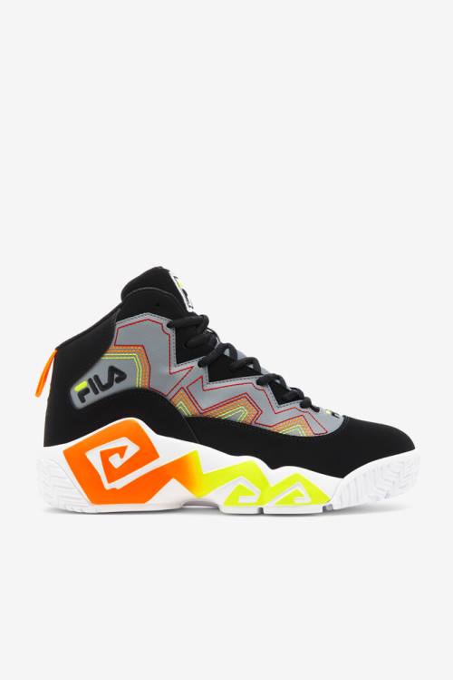 Fila Mb Stitch Miesten Tennarit Mustat Oranssi | Fila583IS