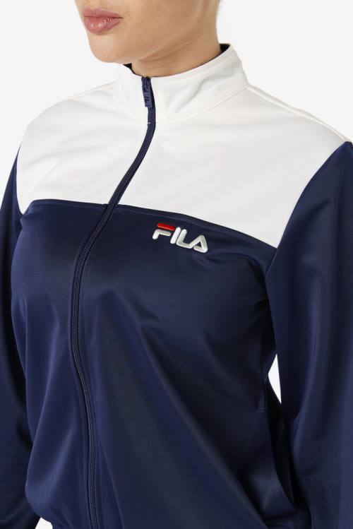 Fila Mckenna Track Naisten Takki Laivastonsininen | Fila590UK