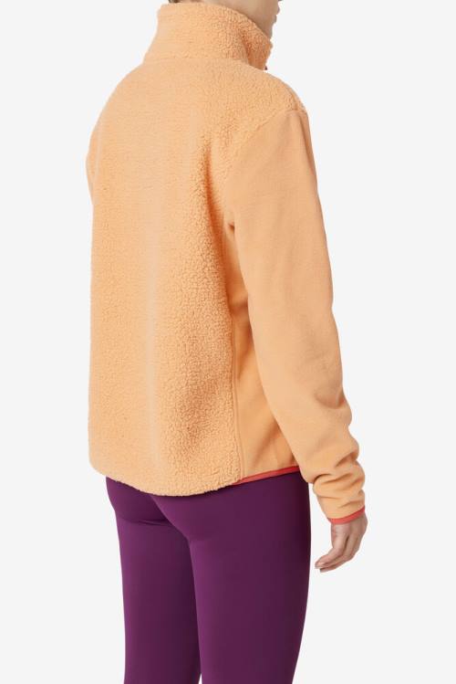 Fila Meadow Quarter Zip Pullover Naisten Puserot Oranssi | Fila824SU