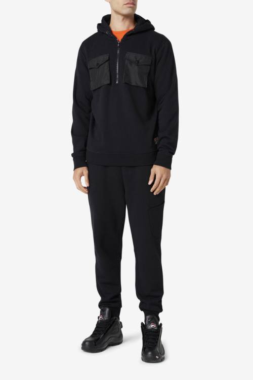 Fila Mekong Miesten Huppari Mustat | Fila493GC