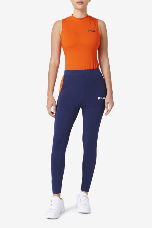 Fila Mercy Naisten Leggingsit Laivastonsininen | Fila761BP