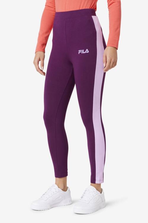 Fila Mercy Naisten Leggingsit Viininpunainen | Fila703IT