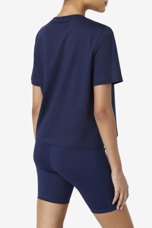 Fila Miss Eagle Tee Naisten T Paidat Laivastonsininen Punainen Valkoinen | Fila016UQ