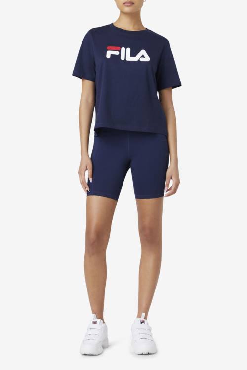 Fila Miss Eagle Tee Naisten T Paidat Laivastonsininen Punainen Valkoinen | Fila016UQ