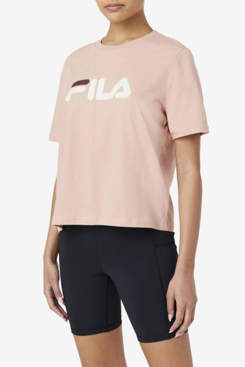Fila Miss Eagle Tee Naisten T Paidat Pinkki Syvä | Fila184KH