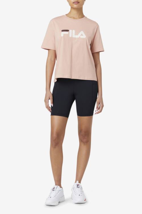 Fila Miss Eagle Tee Naisten T Paidat Pinkki Syvä | Fila184KH