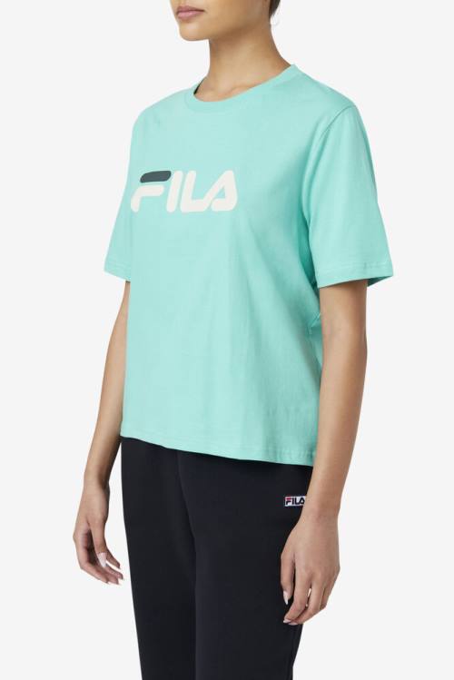 Fila Miss Eagle Tee Naisten T Paidat Sininen Turkoosi | Fila328ST