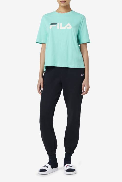Fila Miss Eagle Tee Naisten T Paidat Sininen Turkoosi | Fila328ST
